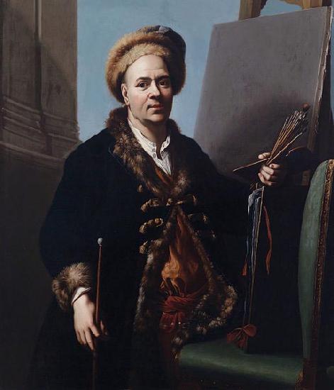 Jacob van Schuppen Self-portrait oil painting image